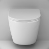 Подвесной унитаз Am.Pm Like C801900SC белый, AquaSpin торнадо, FlashClean безободковый с сиденьем микролифт
