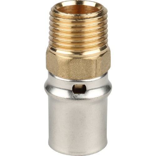 Соединитель пресс Stout 20х1/2"Н металлопластик SFP-0001-001220