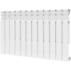 Биметаллический радиатор Rommer Optima Bm 500 - 12 секции, боковое, белый RAL9016