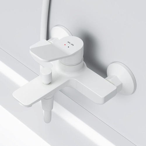 Смеситель для ванны AM.PM X-Joy F85A10033 белый