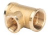 Тройник переxодной Stout 3/4"x1/2"x3/4"ВВВ латунь SFT-0021-341234
