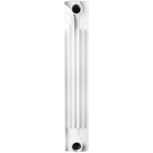Биметаллический радиатор STOUT Space 500 - 12 секций, боковое, белый RAL 9016