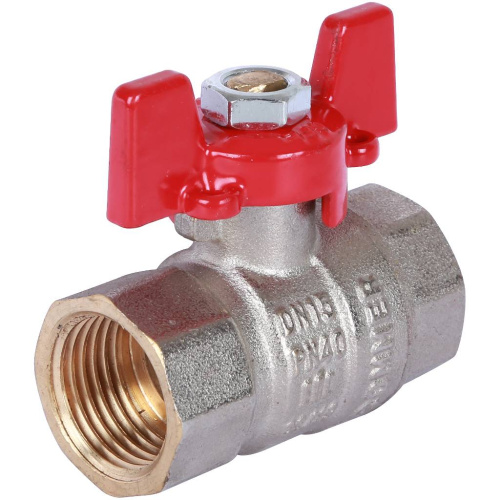 Кран шаровой 1/2"ВВ ручка бабочка Rommer