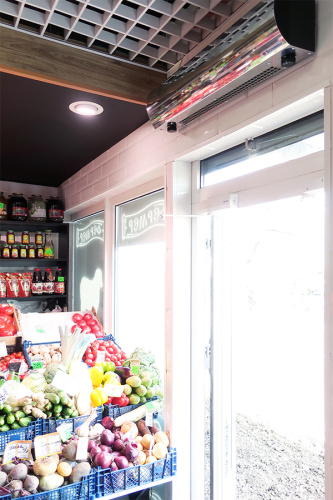 Воздушно-тепловая завеса КЭВ-5П1153Е нерж.  Тепломаш