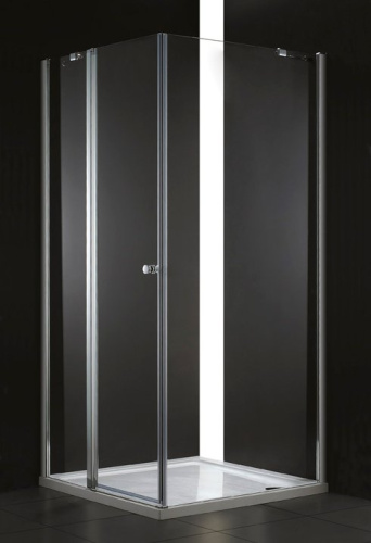 Душевой уголок 100x100 Cezares ELENA-W-A-12-100-P-Cr-R
