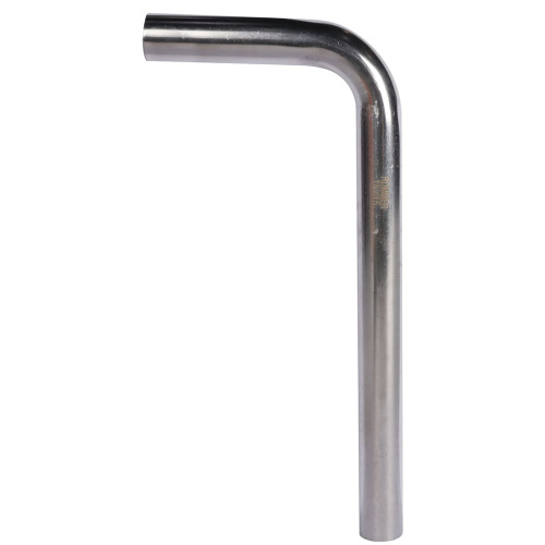 Отвод безраструбный 90° НПр 15х70х160 пресс, нержавеющая сталь Rommer