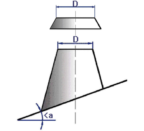 Кровельная проходка с юбкой, 45 гр. D=350 фланец 1000*1000мм Оцинк. Сталь
