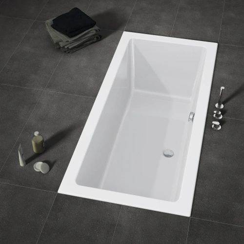 Ванна акриловая RIHO LUGO 200x90 RIGHT - PLUG & PLAY BD7100500000000