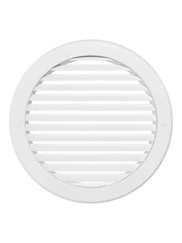 16РКН, Решетка наружная вентиляционная круглая D200 с фланцем D160, ASA