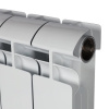 Биметаллический радиатор STOUT ALPHA 500 - 12 секций, боковое, белый RAL 9016