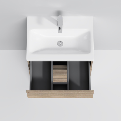 База под раковину напольная AM.PM Gem S светлый дуб M91FSX0602OF