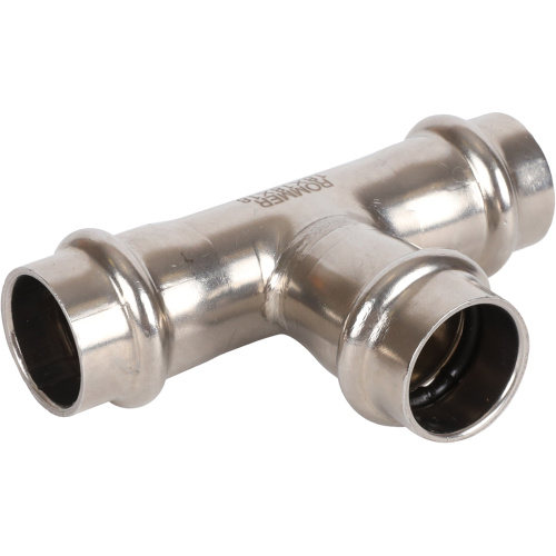 Тройник ВПр 18 пресс, нержавеющая сталь Rommer