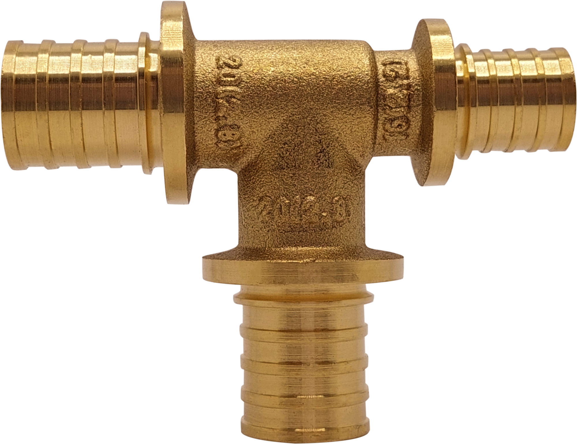 Тройник переходной РОСТерм 20x20x16 латунь PE-x 202016TBR