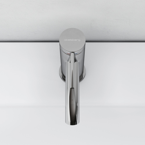 Смеситель для раковины Abelsberg Fluida ERF22001CH, глянцевый хром