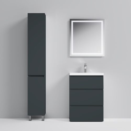 База под раковину напольная AM.PM GEM S графит матовый M91FSX0602GM