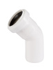 Отвод 40x45° белый, PP HTB Ostendorf внутренняя канализация