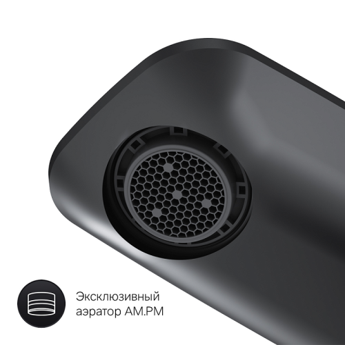 Смеситель для раковины AM.PM Inspire V2.0 F50A02322 сенсорный, черный