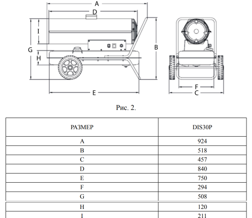 Дизельная пушка Hintek DIS 30 P