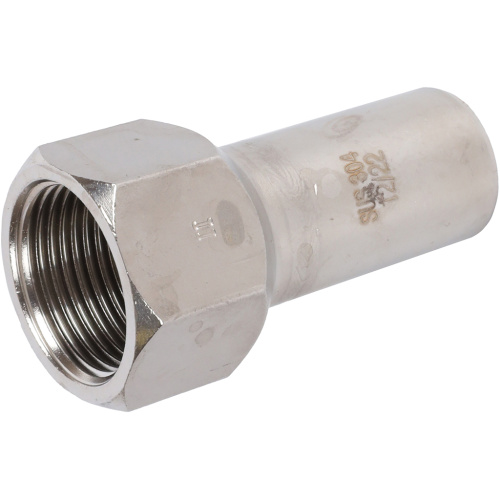 Вставка переходная НПр-ВР 22x3/4" пресс, нержавеющая сталь Rommer