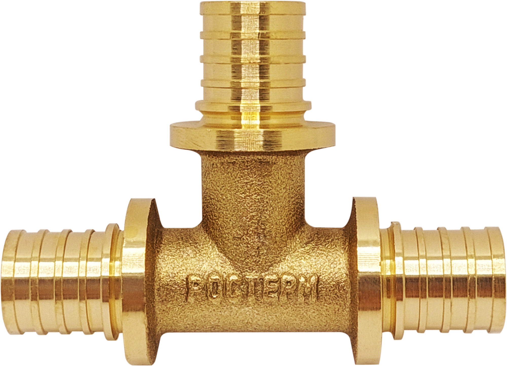 Тройник РОСТерм 20x20x20 латунь PE-x 202020TBR