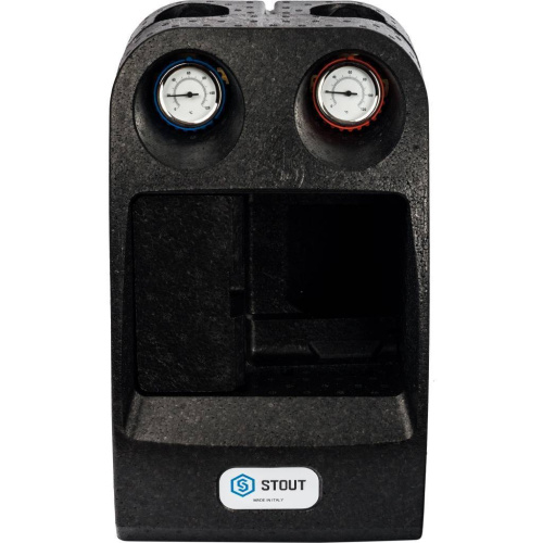 Насосная группа Stout с прямым контуром 1" без насоса в теплоизоляции SDG-0001-002501