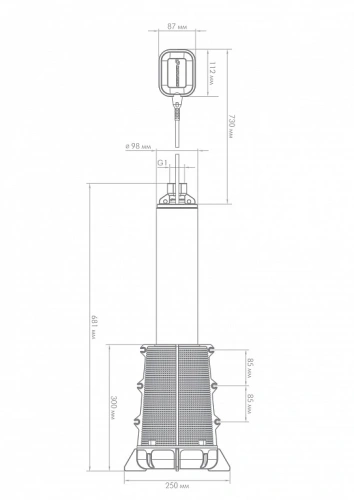 Колодезный насос Джилекс ВОДОМЕТ 55/75 А дф 6575