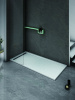 Душевой поддон 100x90 Cezares TRAY-AS-AH-100/90-30-W прямоугольный, литой мрамор