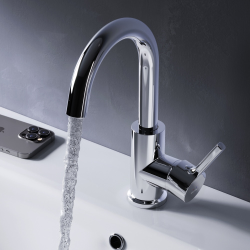 Смеситель для раковины AM.PM X-Joy S F85B02700 с поворотным изливом, хром