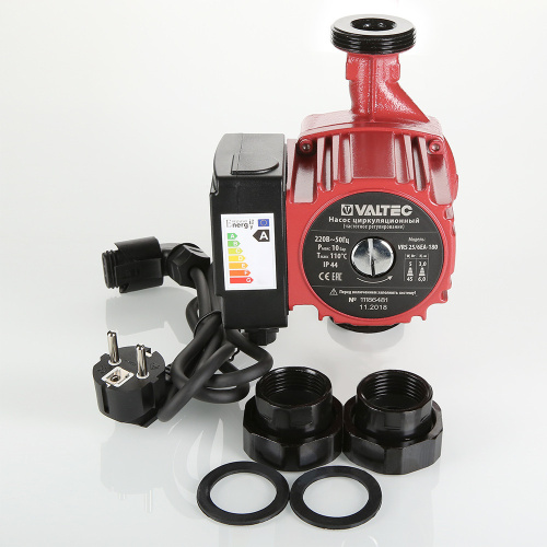 Циркуляционный насос Valtec VRS ЕА 25/6-180 мм, до 60 л./мин., частотное регулирование