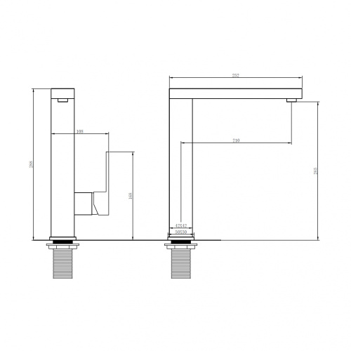 Смеситель для кухни ABBER Daheim AF8214G для кухни, золото матовое