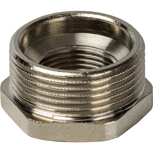 Футорка Stout 1 1/4"x3/4"НВ никелированная SFT-0029-011434