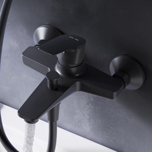 Смеситель для ванны AM.PM Gem F90A10022 черный