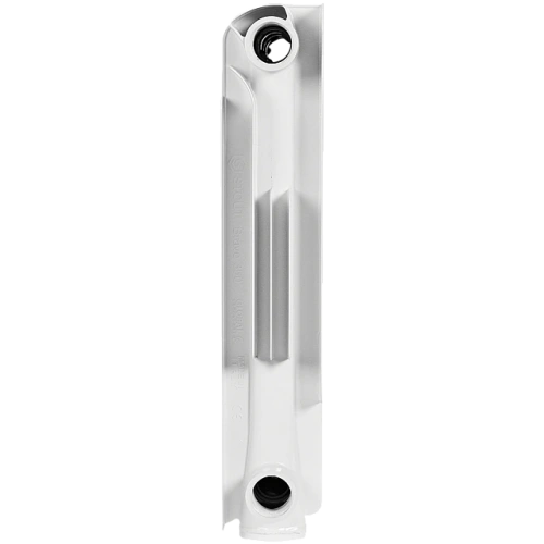 Алюминиевый радиатор STOUT Bravo 350 - 10 секций, боковое, белый RAL 9010