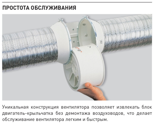 Канальный вентилятор Soler&Palau TD 800/200 3V