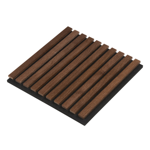 Акустическая панель Phoenix Dark 300x300 массив дуба