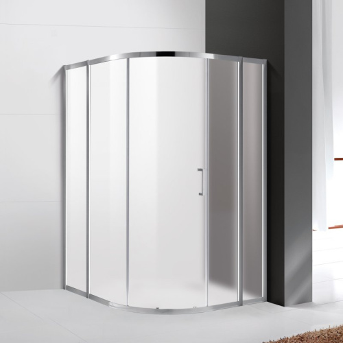 Душевой уголок 110x110 Cezares MOLVENO-R-11-90+20-P-Cr