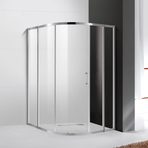 Душевой уголок 110x110 Cezares MOLVENO-R-11-90+20-P-Cr