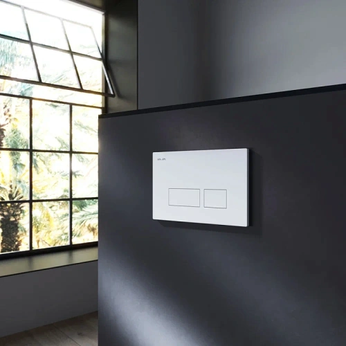 Кнопка для инсталляции пневматическая Am.Pm Pro S I047001 пластик, белый