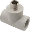 Тройник с резьбой FV-plast 25х1/2"Н полипропилен AA254025012