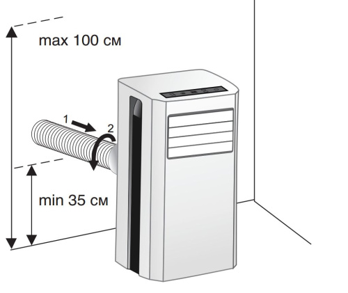 Мобильный кондиционер Zanussi ZACM-12 MP-II/N1