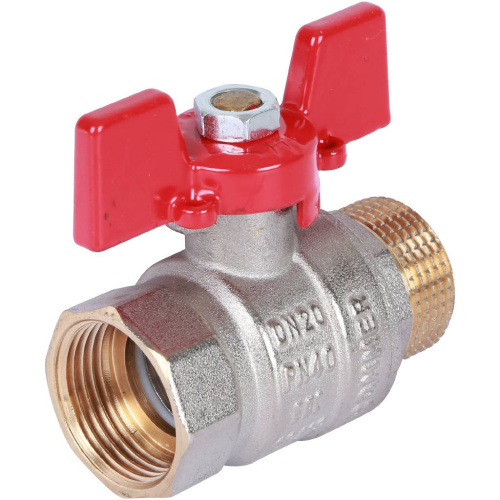 Кран шаровой 3/4"ВН ручка бабочка Rommer