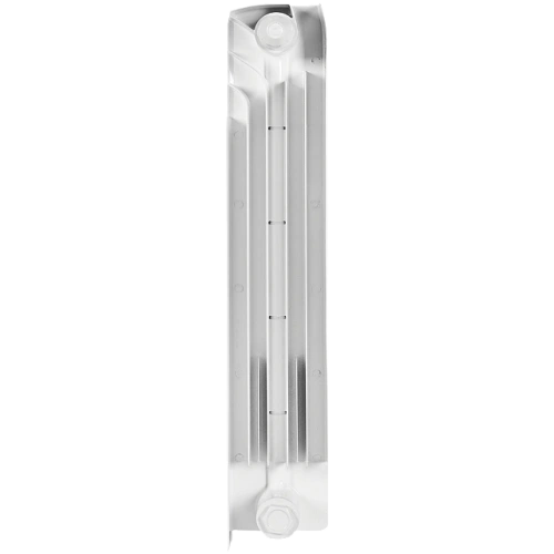 Биметаллический радиатор STOUT TITAN VENTIL 500 - 14 секций, нижнее справа, белый RAL 9016