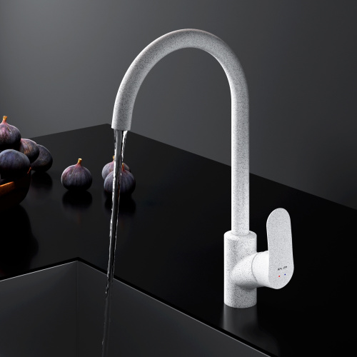 Смеситель для кухни AM.PM Like F8007133 белый