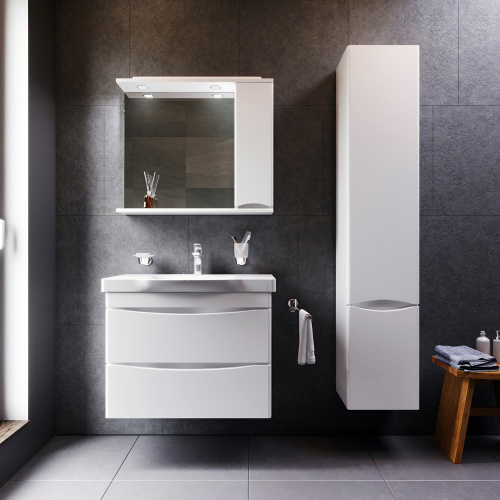 Зеркальный шкаф AM.PM Like M80MPR0801WG