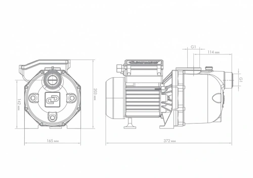 Поверхностный насос Джилекс ДЖАМБО 60/35 Ч 3000