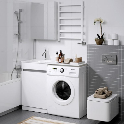 Тумба с умывальником AQWELLA Forma 115 Белый FOR0105KL