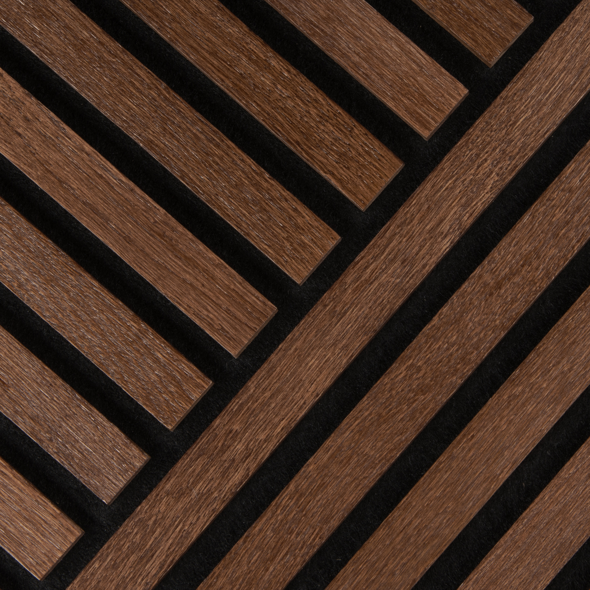 Акустическая панель Phoenix Dark 300x300 массив дуба