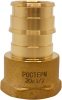 Соединитель РОСТерм 20x1/2"В латунь, лайт Q&E PE-x L20COUP12INT