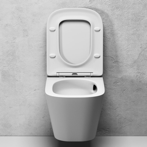 Подвесной унитаз Abelsberg Object TornadoFlush OBC80901WH, белый глянец