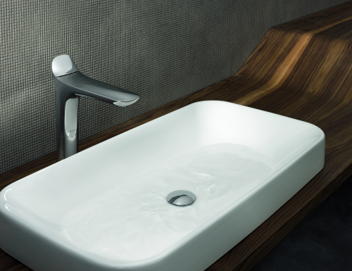 Смеситель для раковины Kludi Ambienta 532960575 хром, высокий 278 мм